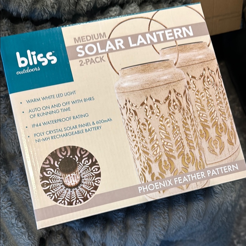 Bliss Cream and Gold Lanterns Elegant Home Accents
